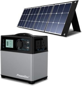 PowerOak 400Wh Portable Solar Generator Img