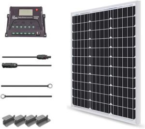 Renogy 50 Watt Monocrystalline Solar Starter Kit Img