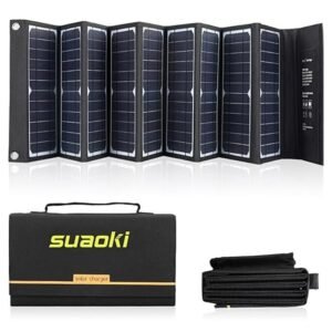 Suaoki 60W Portable Folding Solar Panel system 2 Img